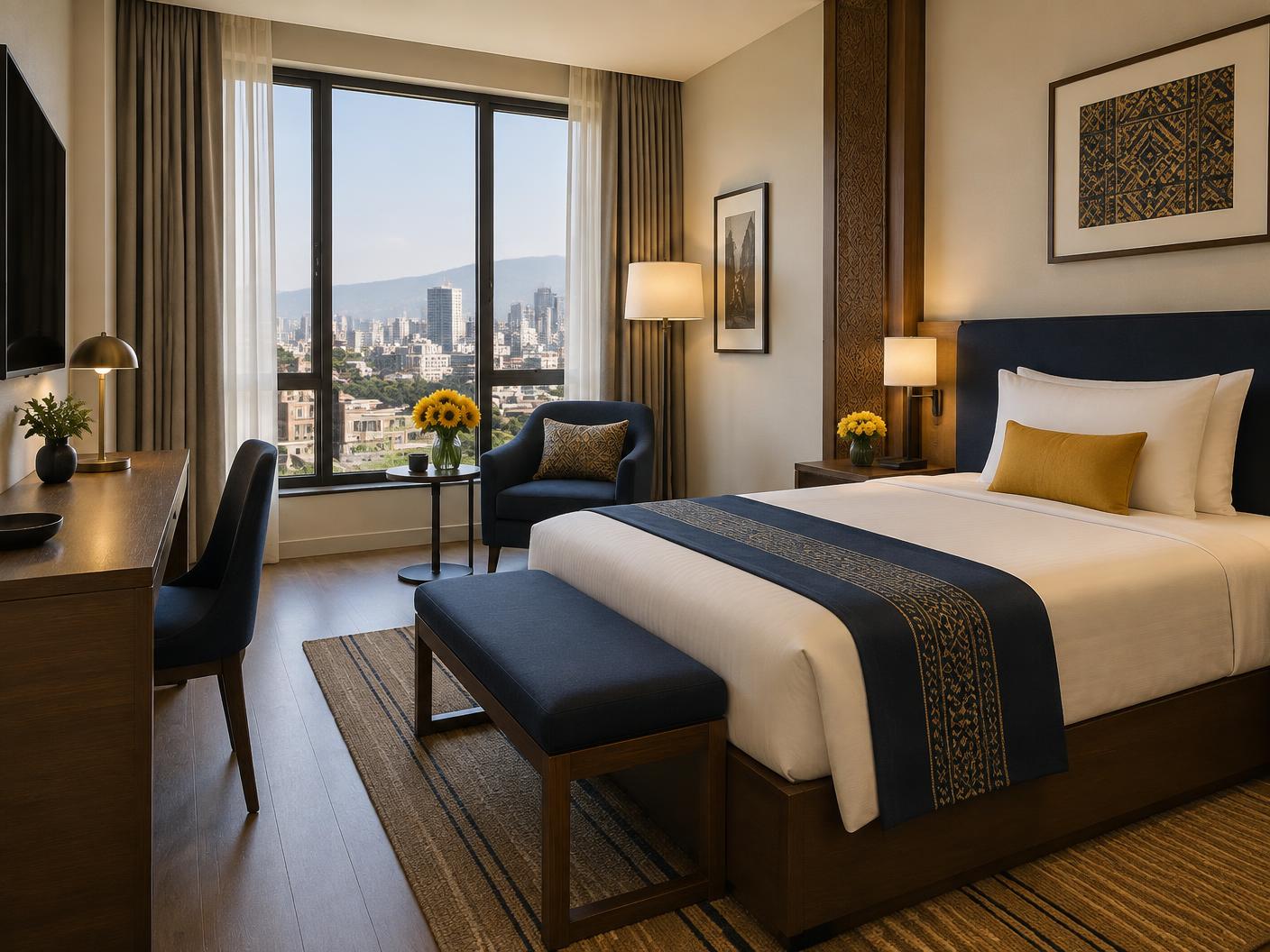 Single room at Park Lane Addis Hotel